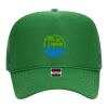 OTTO Cap 5 Panel High Crown Mesh Back Trucker Hat Thumbnail